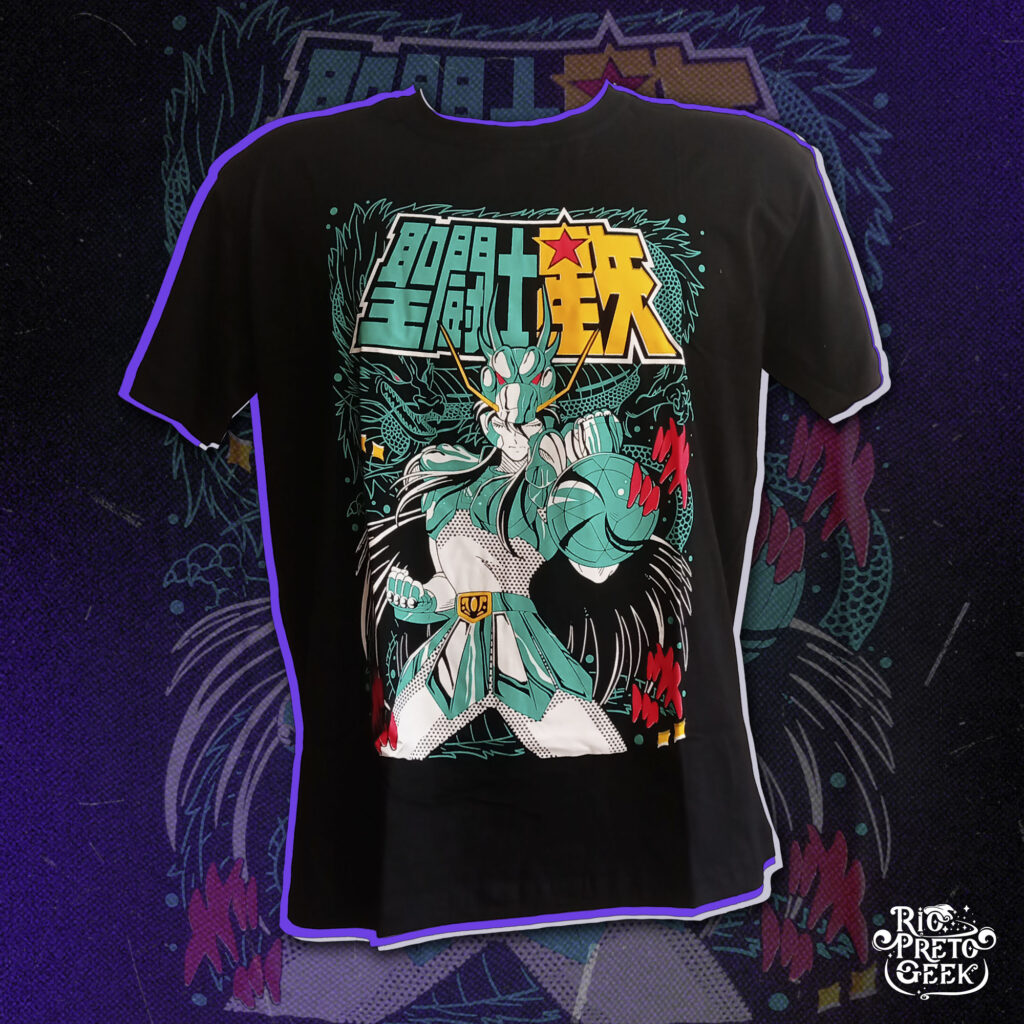 Camiseta Cavaleiros do Zodíaco