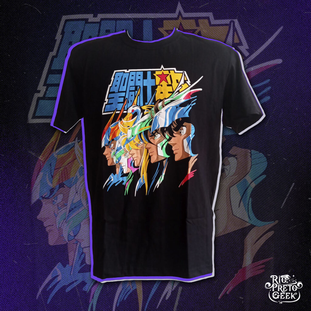 Camiseta Cavaleiros do Zodíaco